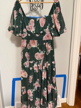 Baltic Born tiered midi dress